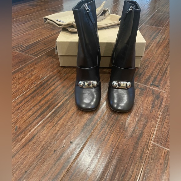 NWT Burberry Brabant black leather boots size EU 39 / 8 - Picture 11 of 11